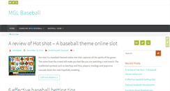 Desktop Screenshot of mglbaseball.org